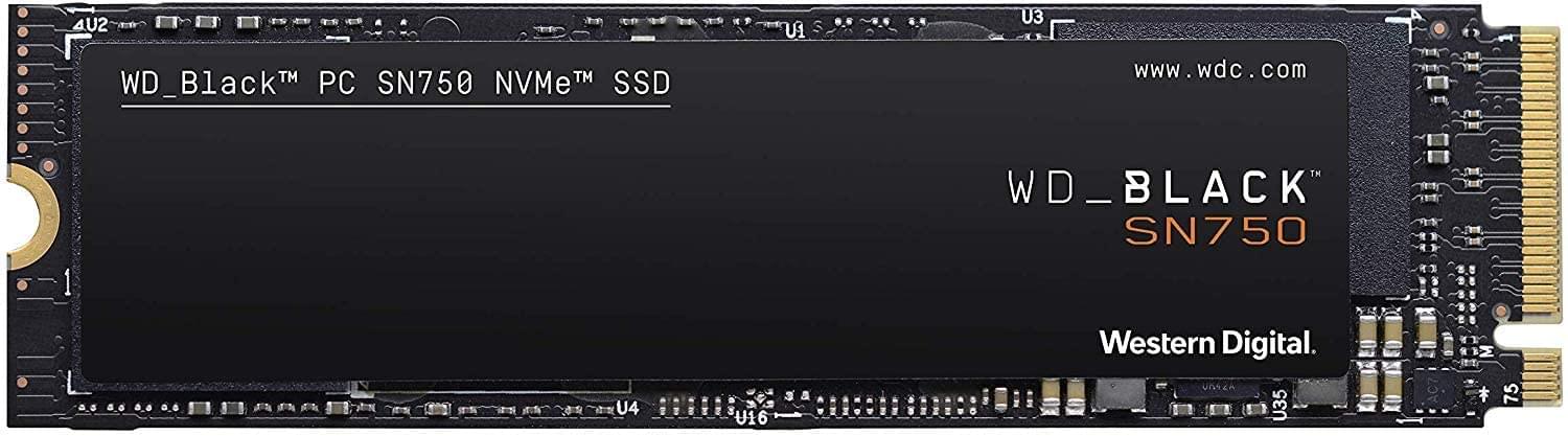 WD_Black SN750 1TB NVMe Internal Gaming SSD - Gen3 PCIe, M.2 2280, 3D NAND